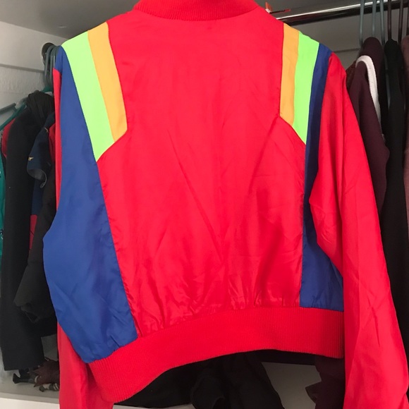Rainbow crop top jacket - Picture 2 of 6